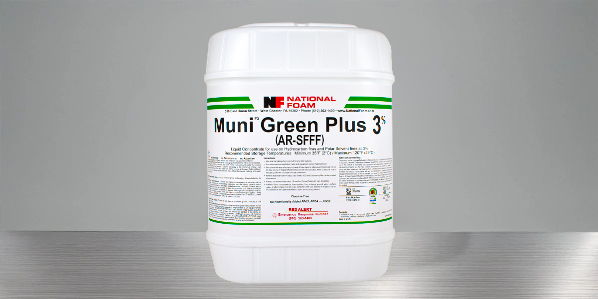 Muni®F3 Green Plus 3% — National Foam
